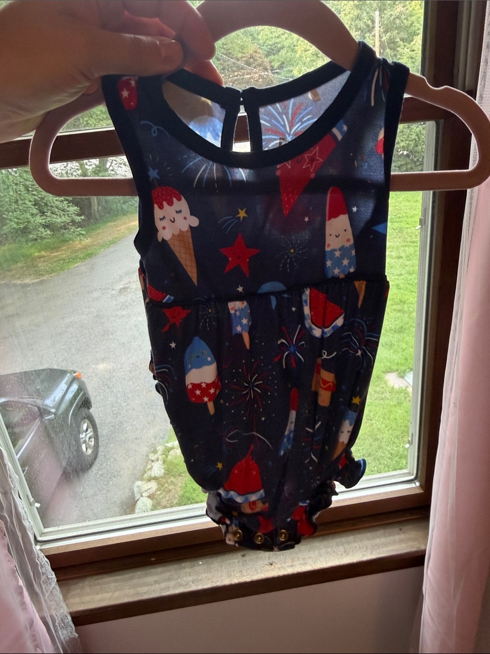 Little sleepies bubble romper 3-6 months